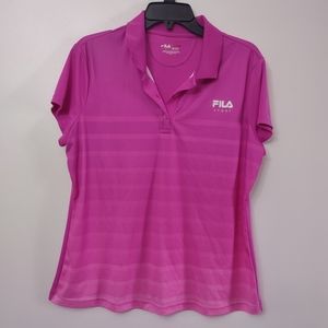 Fila  Sport shirt shorts sleeve size XL in good condition 21 inch of arm to arm